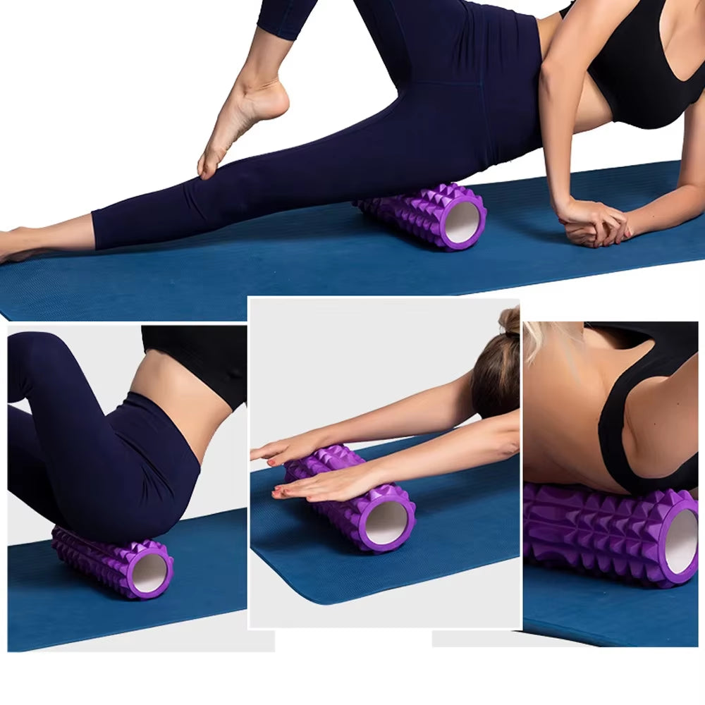 Yoga Foam Roller 30Cm – Targeted Muscle Relief & Trigger Point Therapy for Pilates, Fitness, and Home Workouts