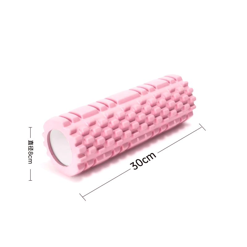 Yoga Foam Roller 30Cm – Targeted Muscle Relief & Trigger Point Therapy for Pilates, Fitness, and Home Workouts