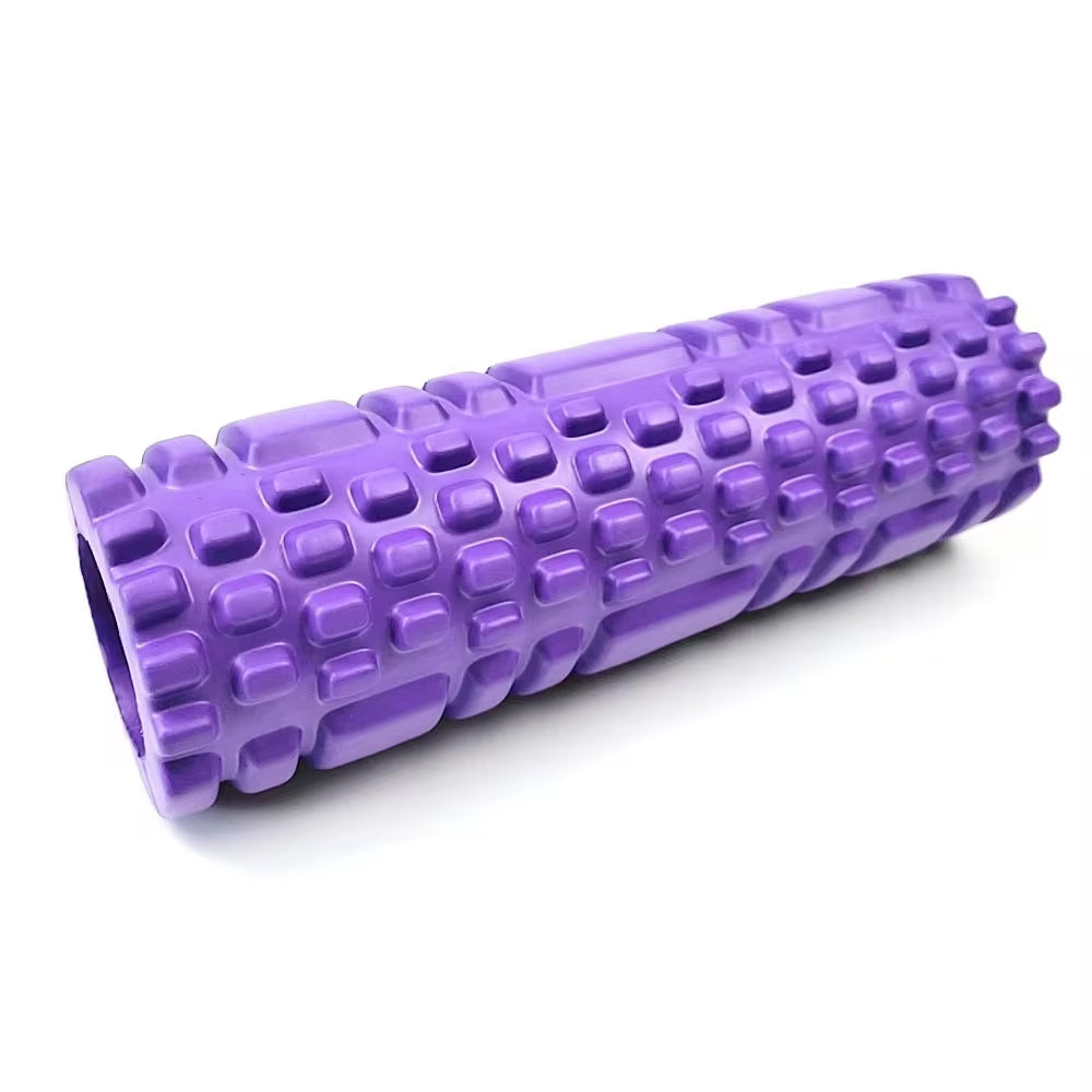 Yoga Foam Roller 26cm- Multi-Use Pilates & Back Massage Roller for Home Fitness & Stretching