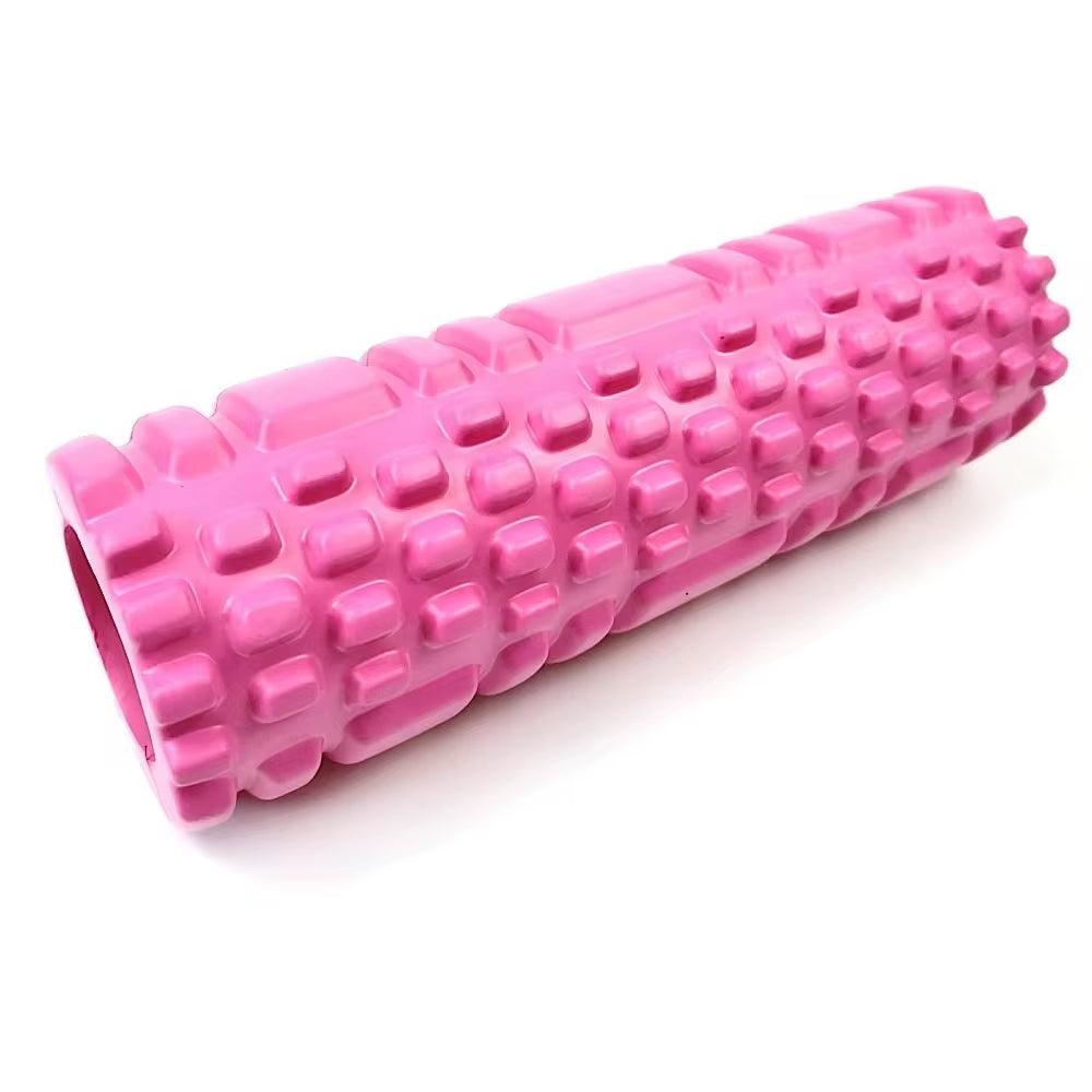 Yoga Foam Roller 26cm- Multi-Use Pilates & Back Massage Roller for Home Fitness & Stretching