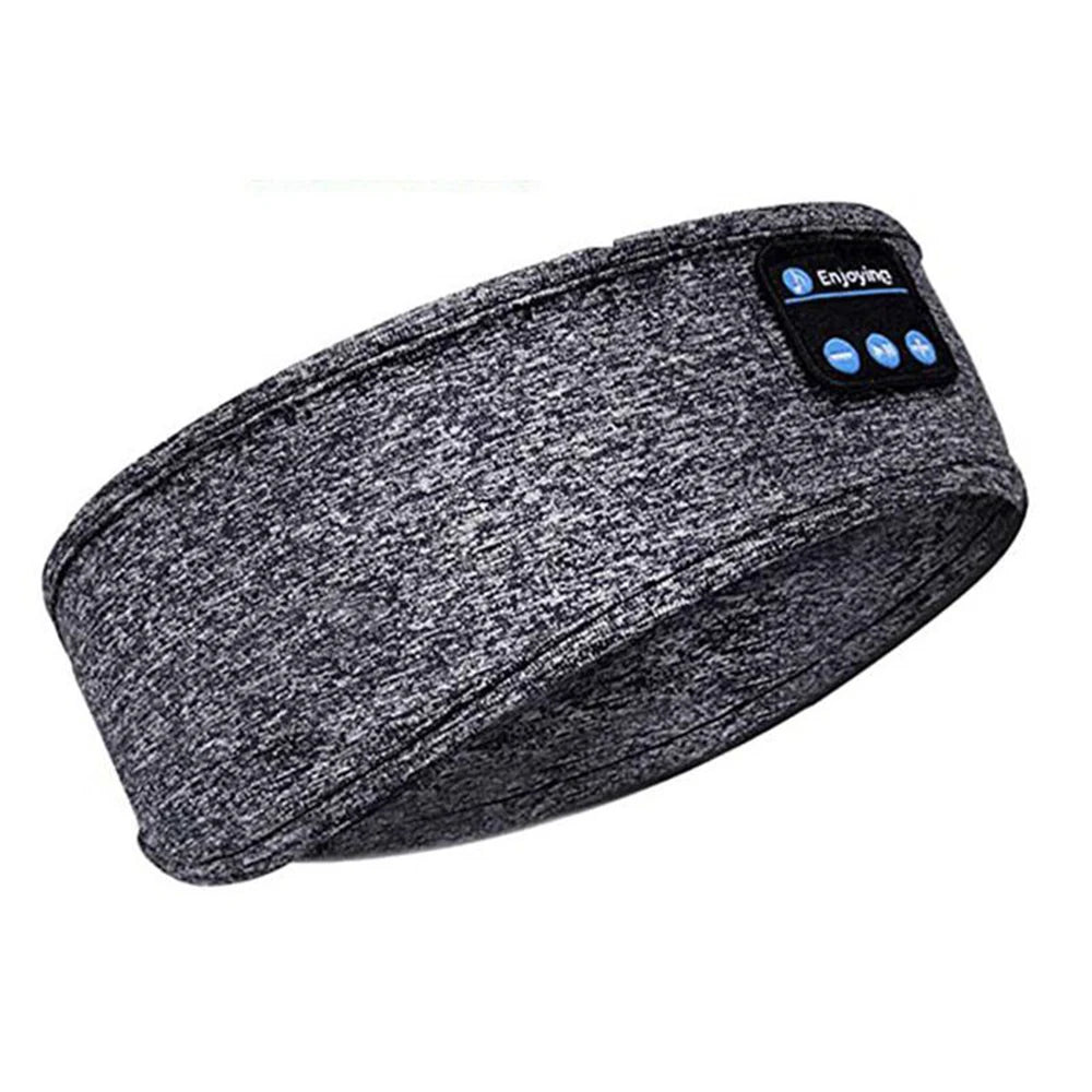 Bluetooth Sleep Headband – Wireless Music Earphones & Comfortable Sports Eye Mask for Relaxation & Sleep