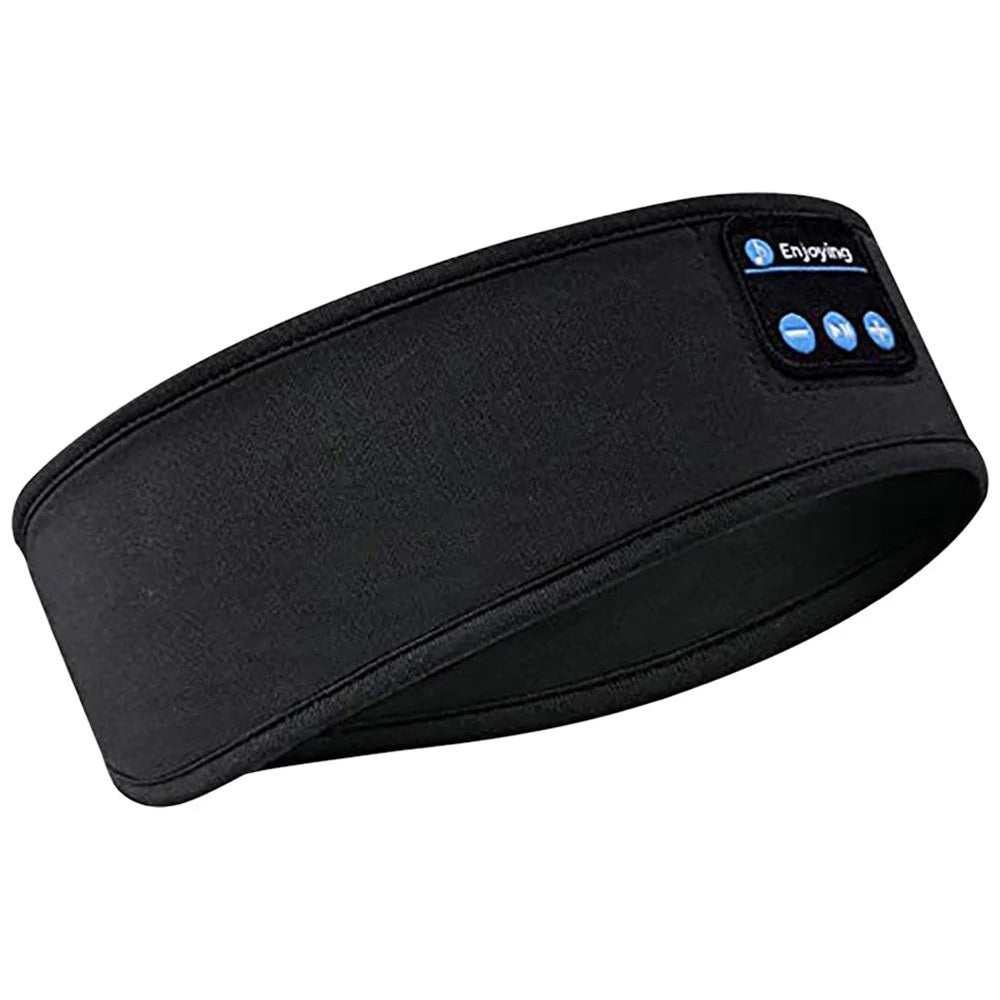 Bluetooth Sleep Headband – Wireless Music Earphones & Comfortable Sports Eye Mask for Relaxation & Sleep